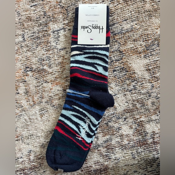 Happy Socks Multicolor Patterned Socks - Picture 1 of 2